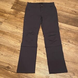 Prana Convertible Hiking Pants Womens 4